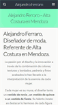 Mobile Screenshot of alejandroferraro.com